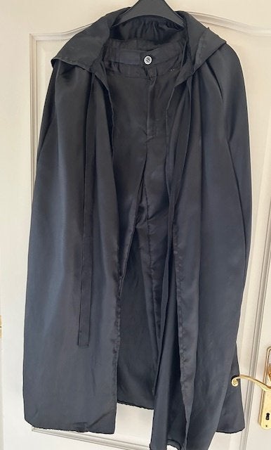 Darth Vader pak maat 152, Ophalen of Verzenden, Zo goed als nieuw, 146 t/m 152, Jongen of Meisje