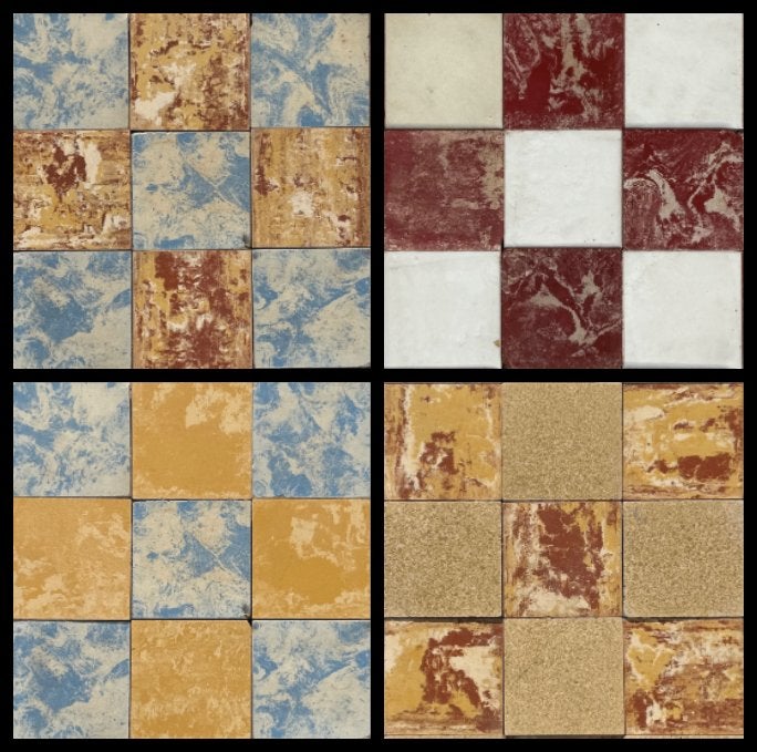 10x10cm Antieke tegeltjes ( Meer beschikbaar! ), Gebruikt, Keramiek, Minder dan 20 cm, 10 m² of meer