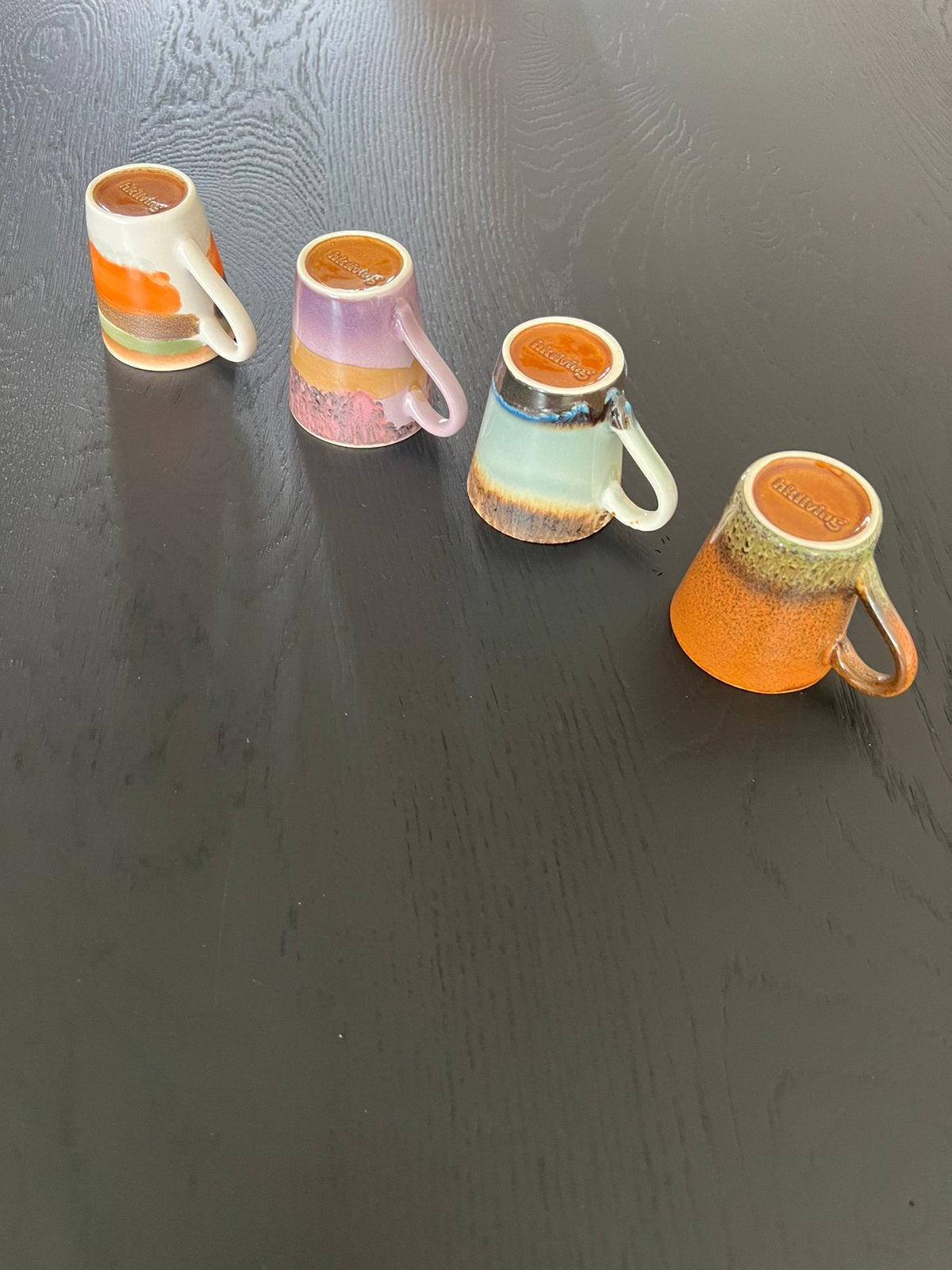 HK Living  4 stuks (vaste prijs !), Ophalen of Verzenden, Nieuw, Aardewerk, Overige stijlen