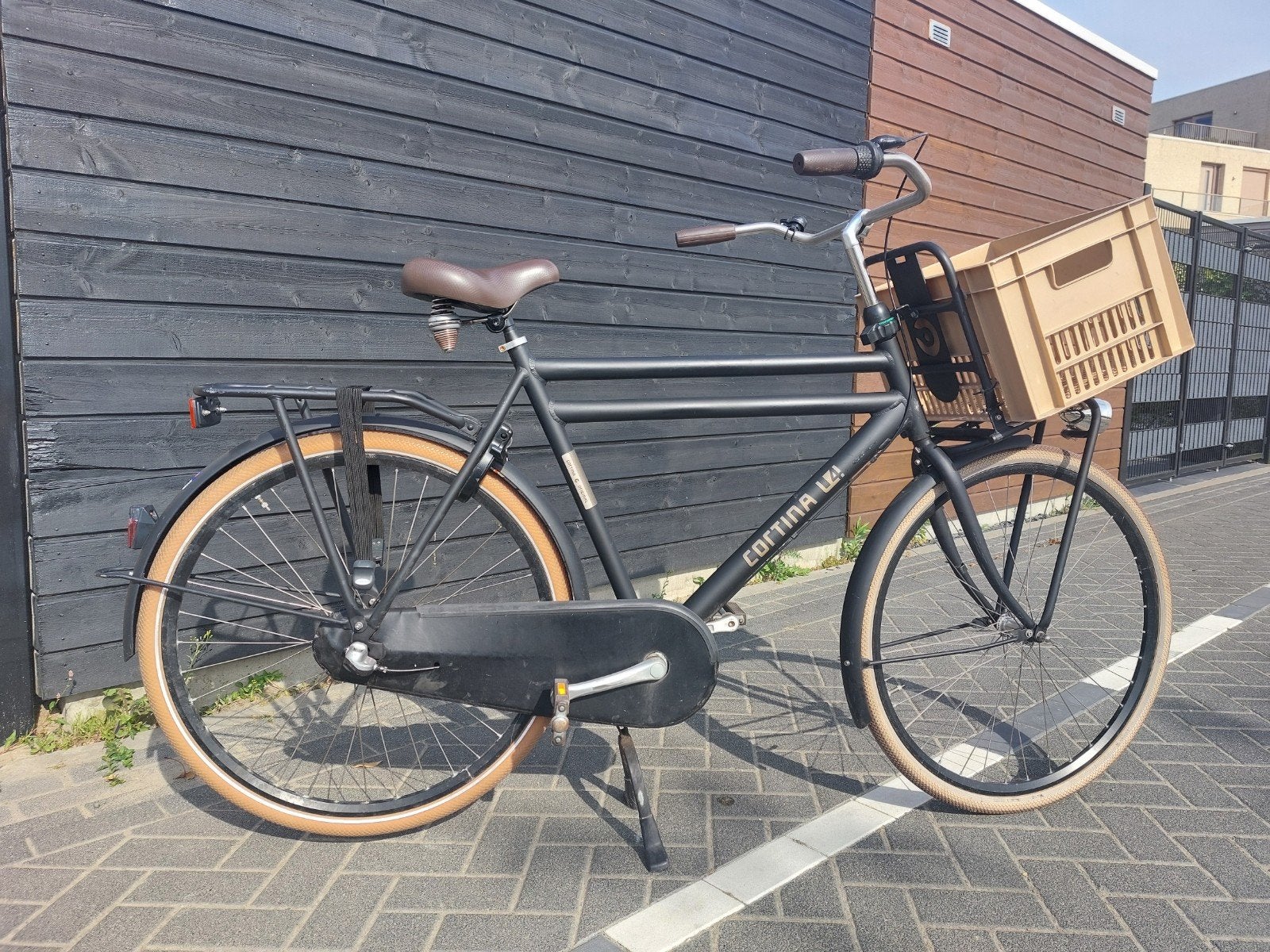 Cortina U4 Transport 28 inch, 3 versn. Framemaat 61 cm., Fietsen en Brommers, Fietsen | Heren | Herenfietsen, Ophalen, Zo goed als nieuw