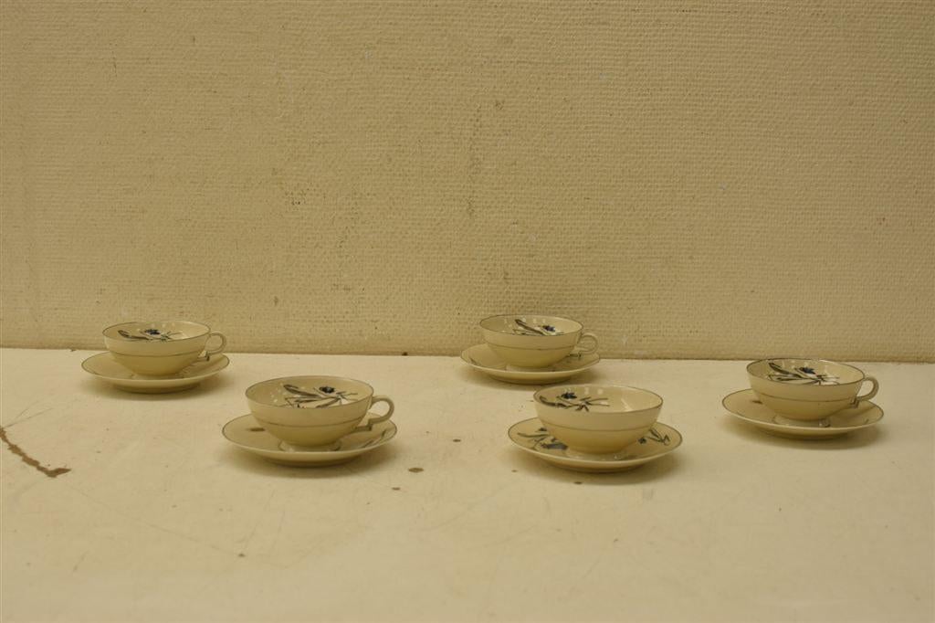 10 delig H&C porseleinen kop en schotels 46401, Gebruikt, Ophalen of Verzenden, Bord(en), Wedgwood