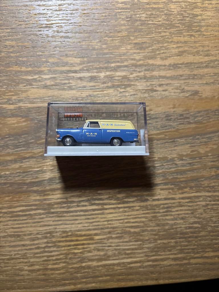Opel P2 Kasten "MAN Kundendienst" modelauto 1:87, Ophalen of Verzenden, Zo goed als nieuw, Bus of Vrachtwagen, Overige merken