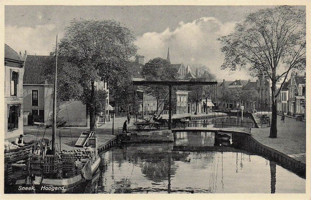 703-340-043 Sneek Hoogend, Verzenden, Voor 1920, Friesland