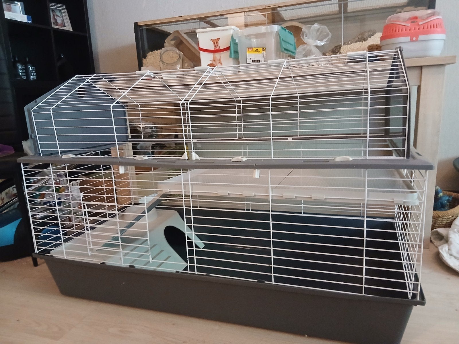 groot cavia konijnenhok, Dieren en Toebehoren, Ophalen, 110 cm of meer, 60 tot 90 cm, Hok