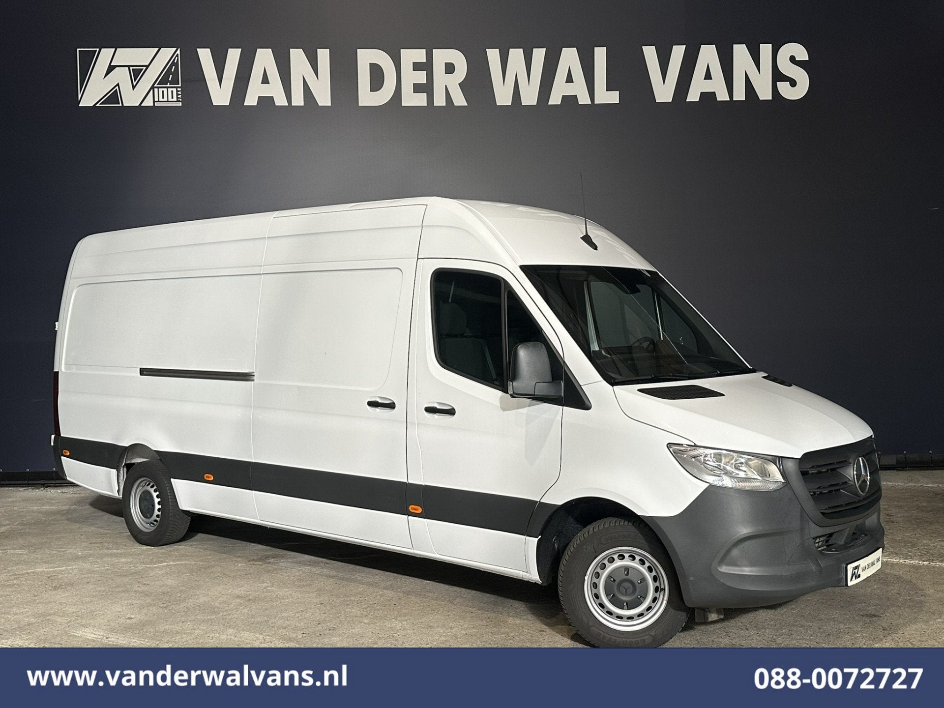 Mercedes-Benz Sprinter 315 CDI 150pk L3H2 Euro6 Airco | Came, Start-stop-systeem, Gebruikt, 4 cilinders, Wit