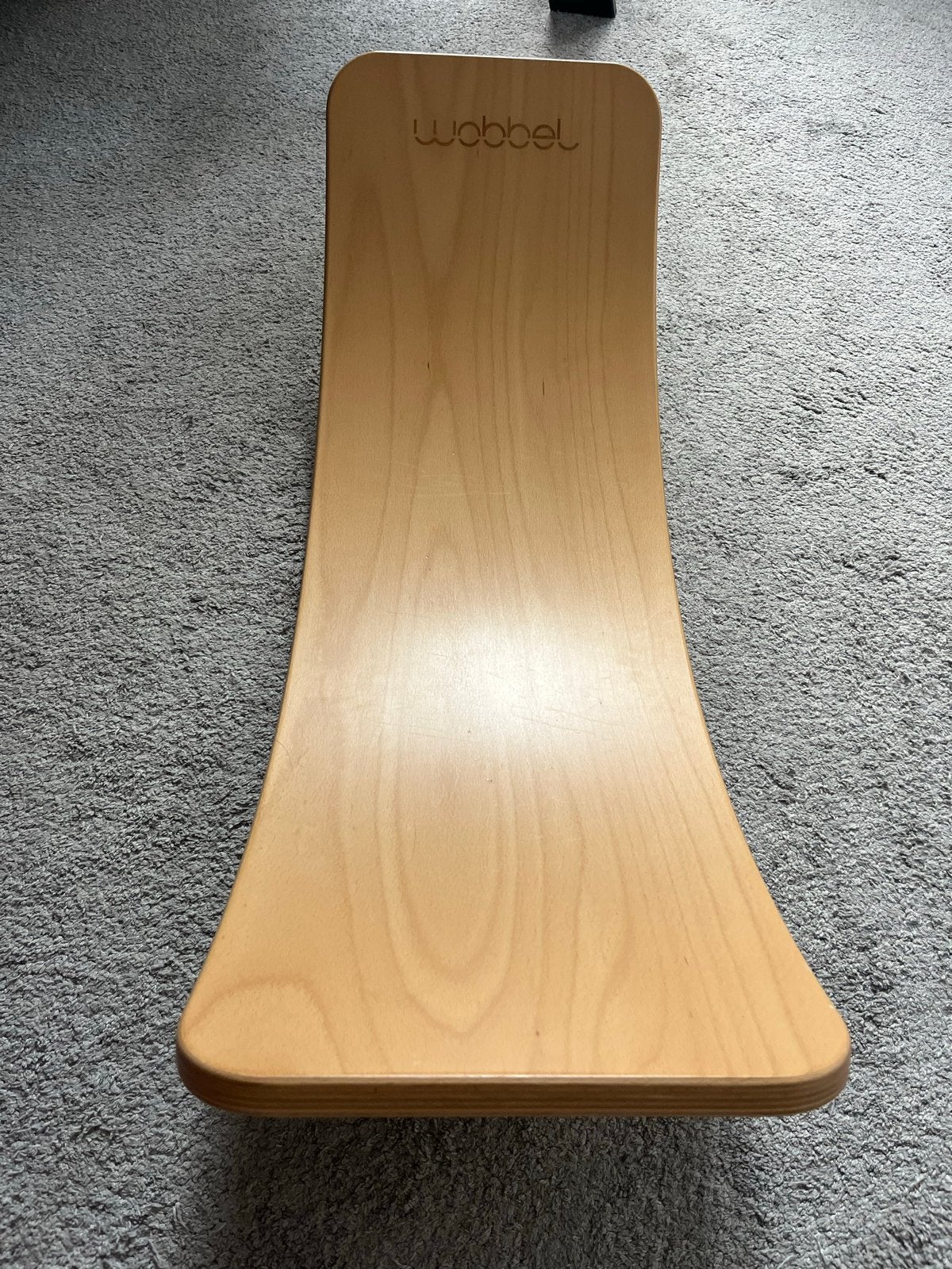 Wobbel Board Original met Vilt - Natuurlijk Hout