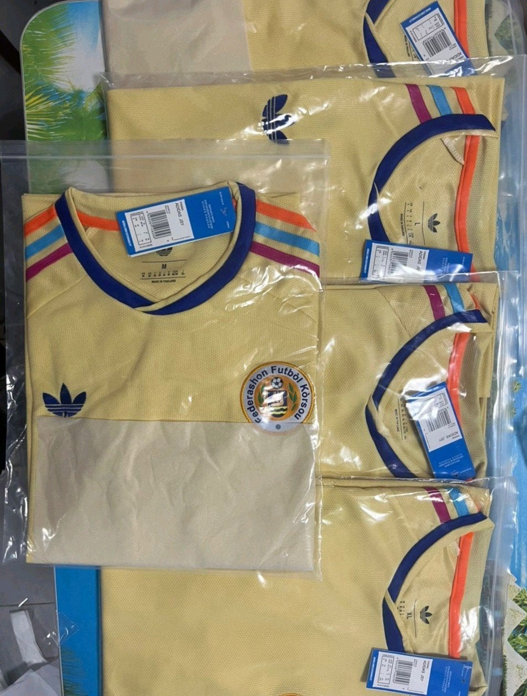 Curacao Voetbalshirts WK - Nieuw, Diverse Maten Beschikbaar!, Ophalen of Verzenden
