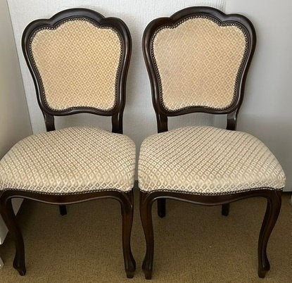 Eetkamerstoelen Louis Philippe stijl, Ophalen