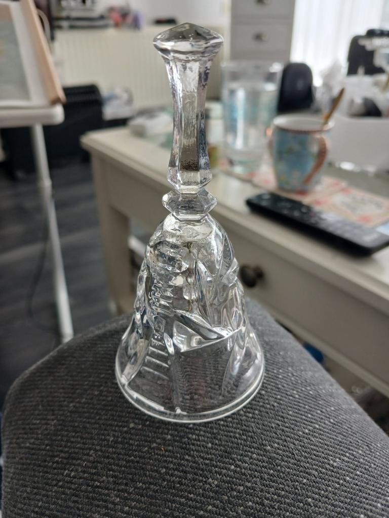 Prachtige Kristallen Bel - Decoratief en Klassiek, Antiek en Kunst, Antiek | Glas en Kristal, Ophalen