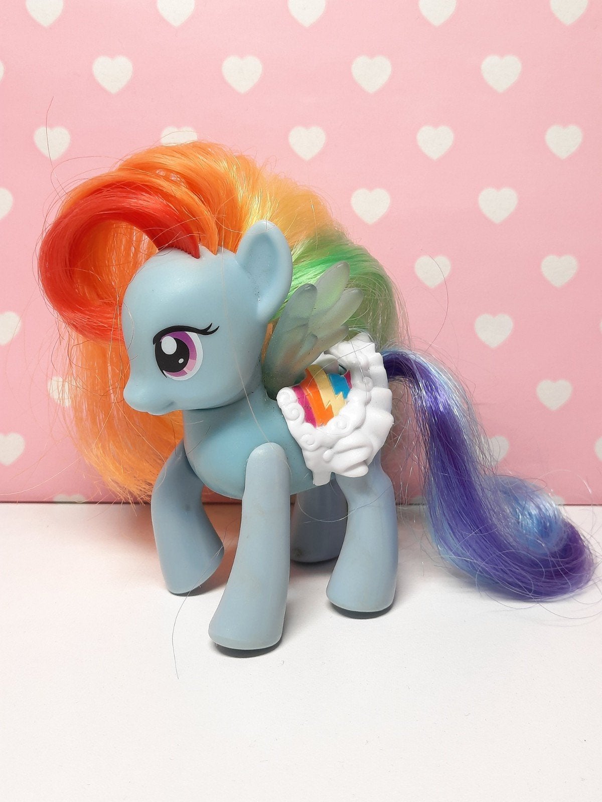 My Little Pony Shine Bright Rainbow Dash Figuur, Kinderen en Baby's, Speelgoed | My Little Pony, Ophalen of Verzenden, Gebruikt