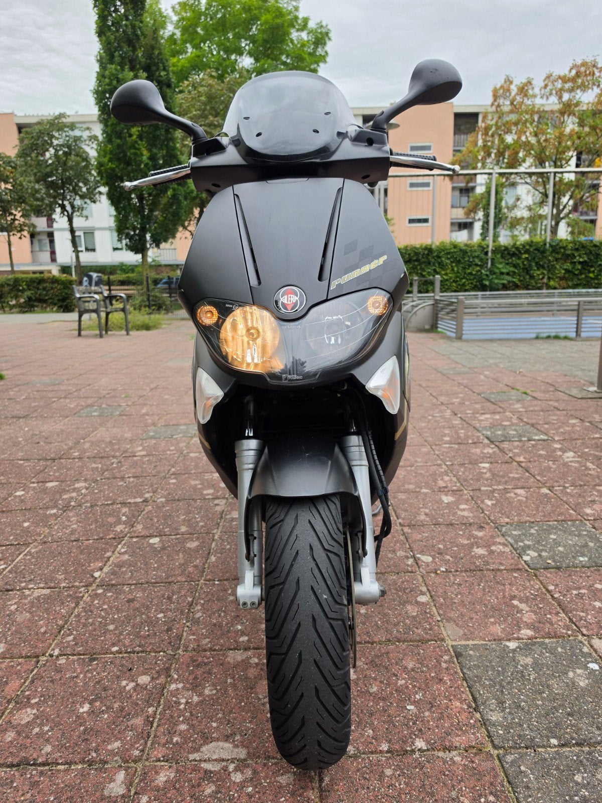 Gilera Runner 50cc - Zwart met gele accenten, Ophalen, Gebruikt, Gilera, Benzine