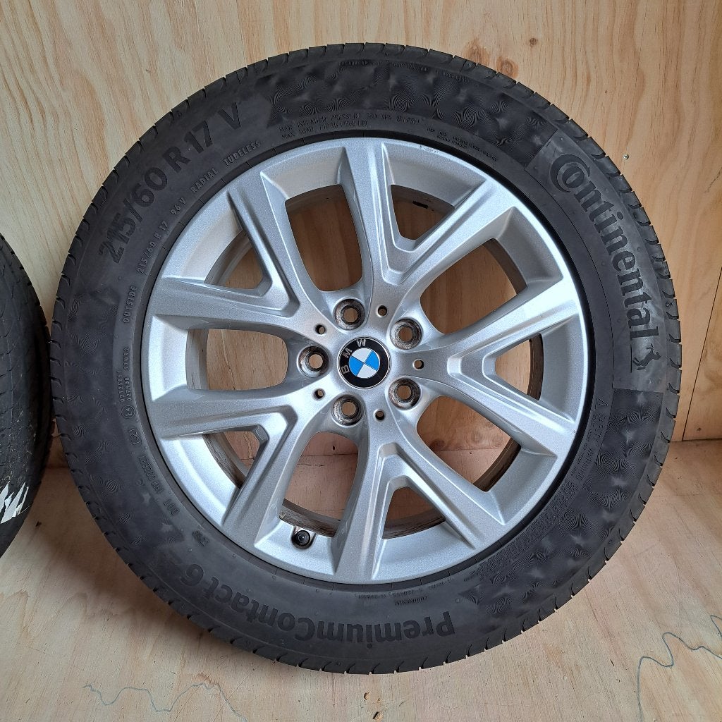 OEM BMW X1 velgen 17 inch met sensoren - BMW Styling 574, Ophalen, -, -, Banden en Velgen