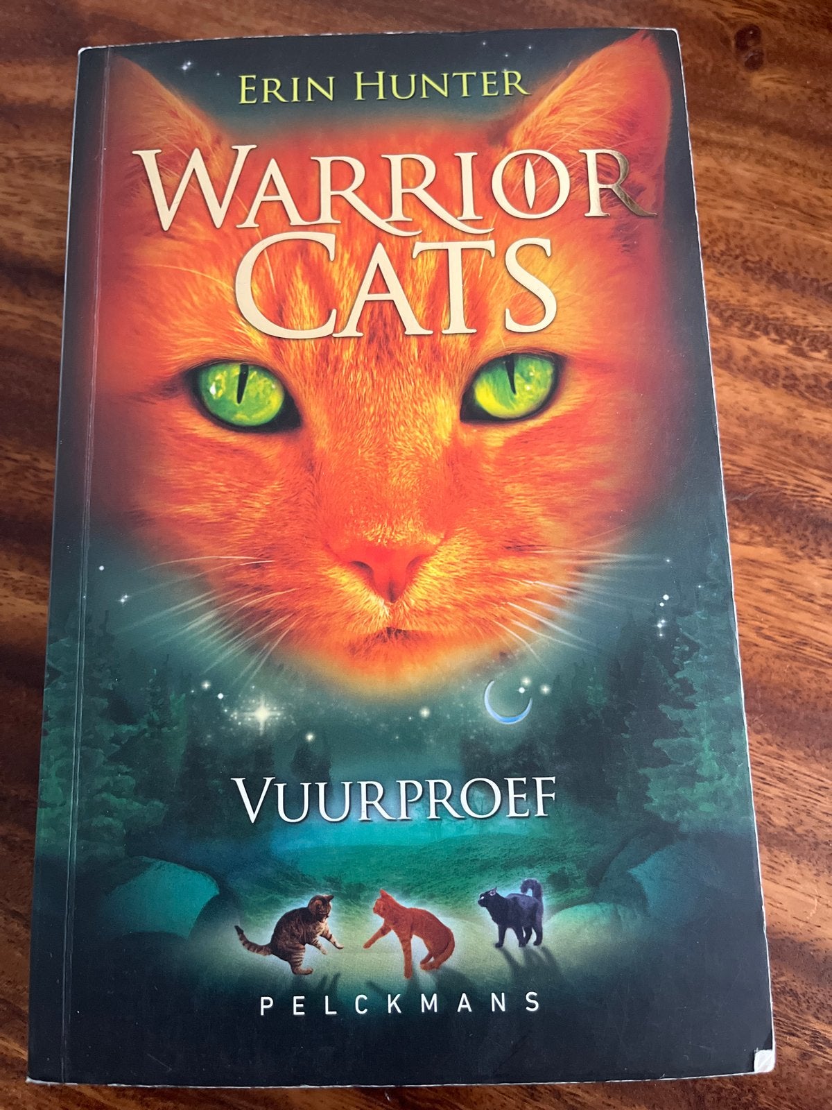 Warrior Cats: Vuurproef - Erin Hunter (Boek 6), Ophalen of Verzenden, Gelezen, Fictie