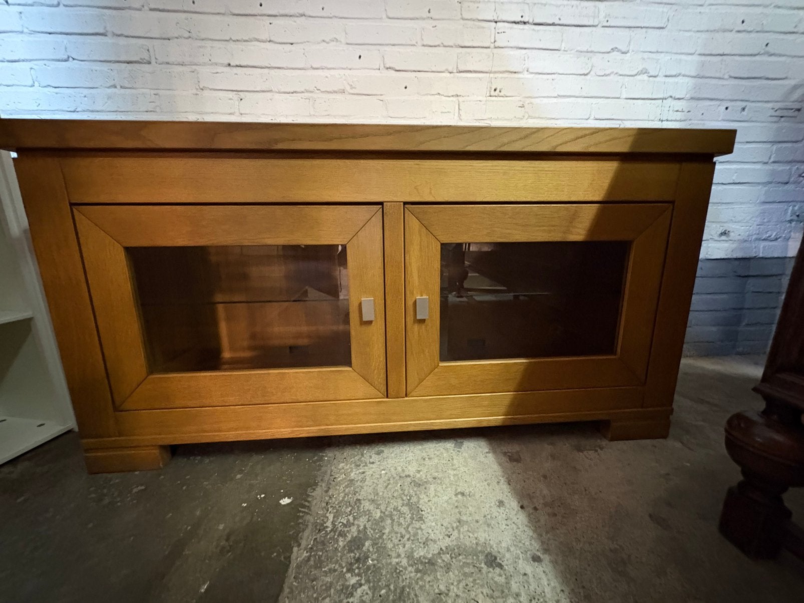 Mooie eiken dressoir 130-46-64, Ophalen, 100 tot 150 cm, Zo goed als nieuw, Minder dan 100 cm