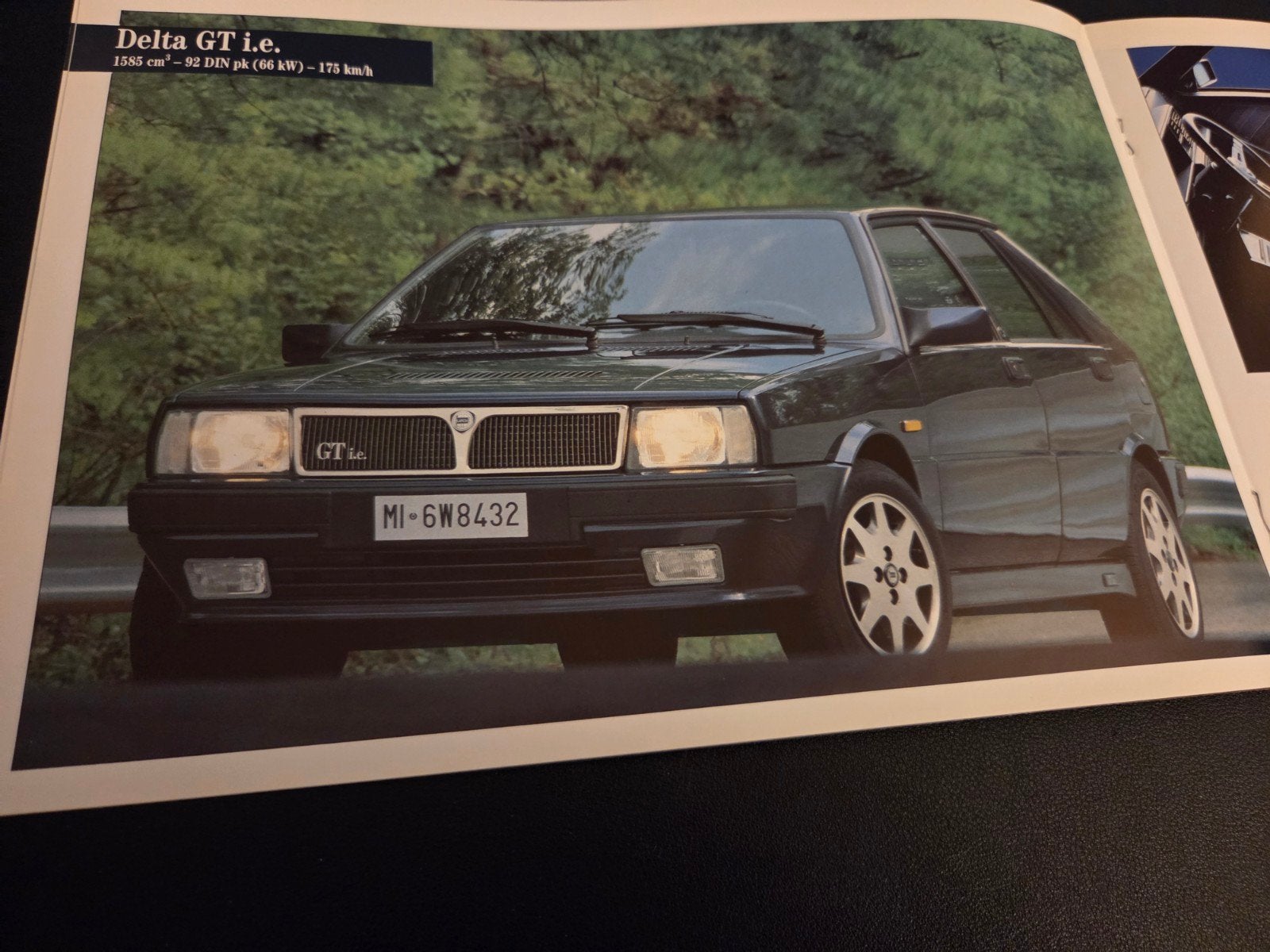 Brochure Lancia Delta, Ophalen of Verzenden, Zo goed als nieuw, Overige merken