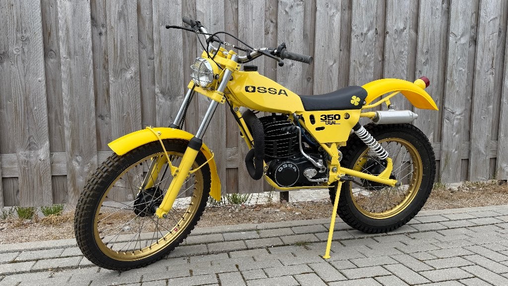 Trial Ossa 350 TR80 Gold 1980 met kenteken, Ophalen, 1 cilinder, 11 kW of minder