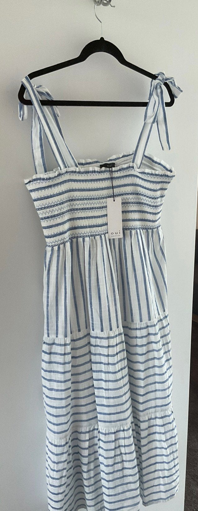 OUI  lange zomerjurk maat 42 nieuw, Kleding | Dames, Jurken, Wit, Maat 42/44 (L), Nieuw, Ophalen of Verzenden