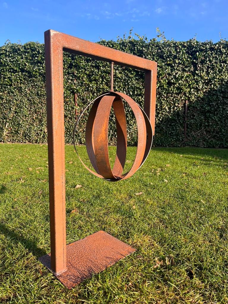 Handgemaakte tuinsculptuur | metalen kunst, Tuin en Terras, Ophalen of Verzenden, Nieuw, Metaal