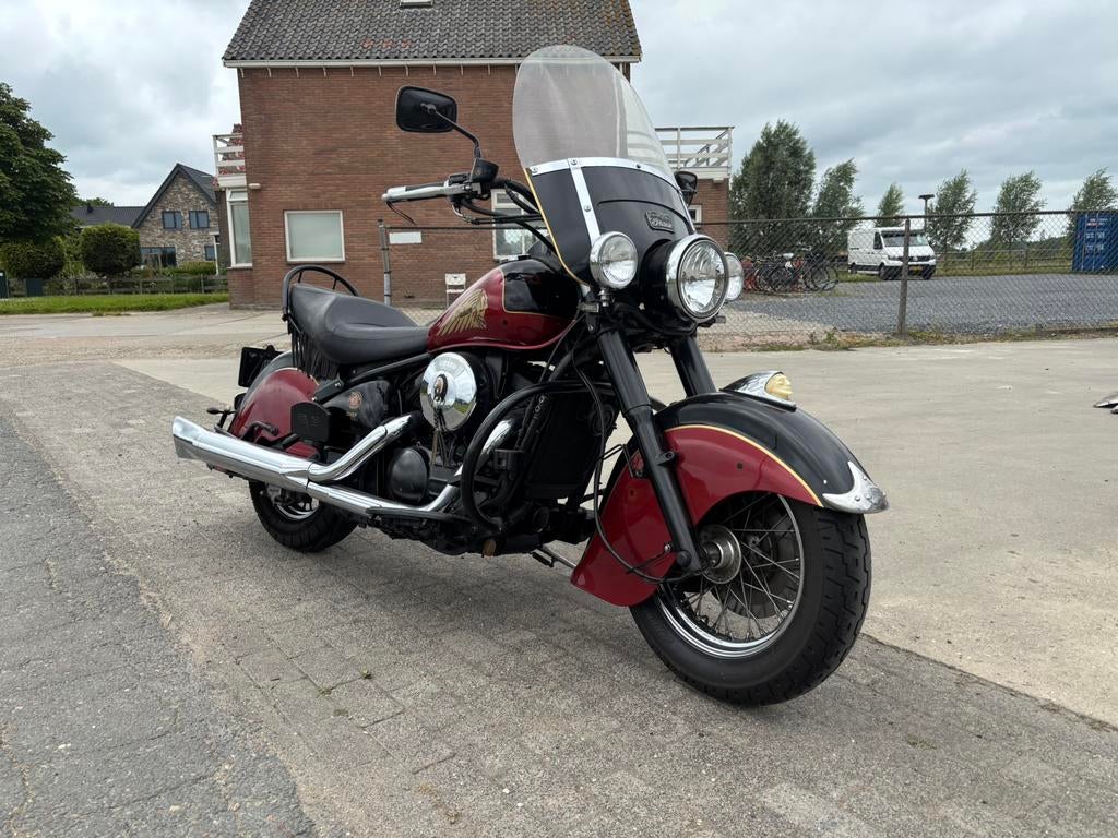 Kawasaki Drifter VN800c - feb 2000 omgebouwd naar Indian, Motoren, Gebruikt, Particulier, Meer dan 35 kW, Chopper