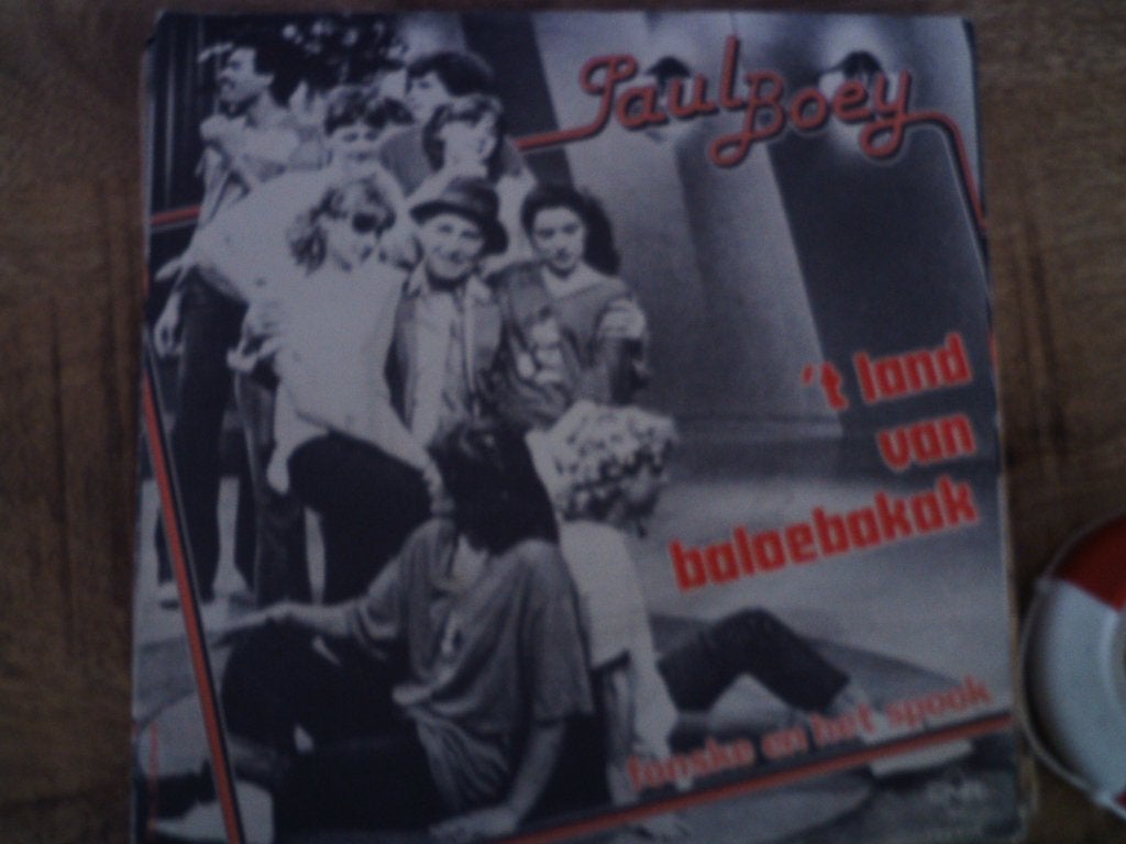 Paul Boey - 't Land Van Baloebakak Vinyl Single 9a, 7 inch, Ophalen of Verzenden, Zo goed als nieuw, Pop