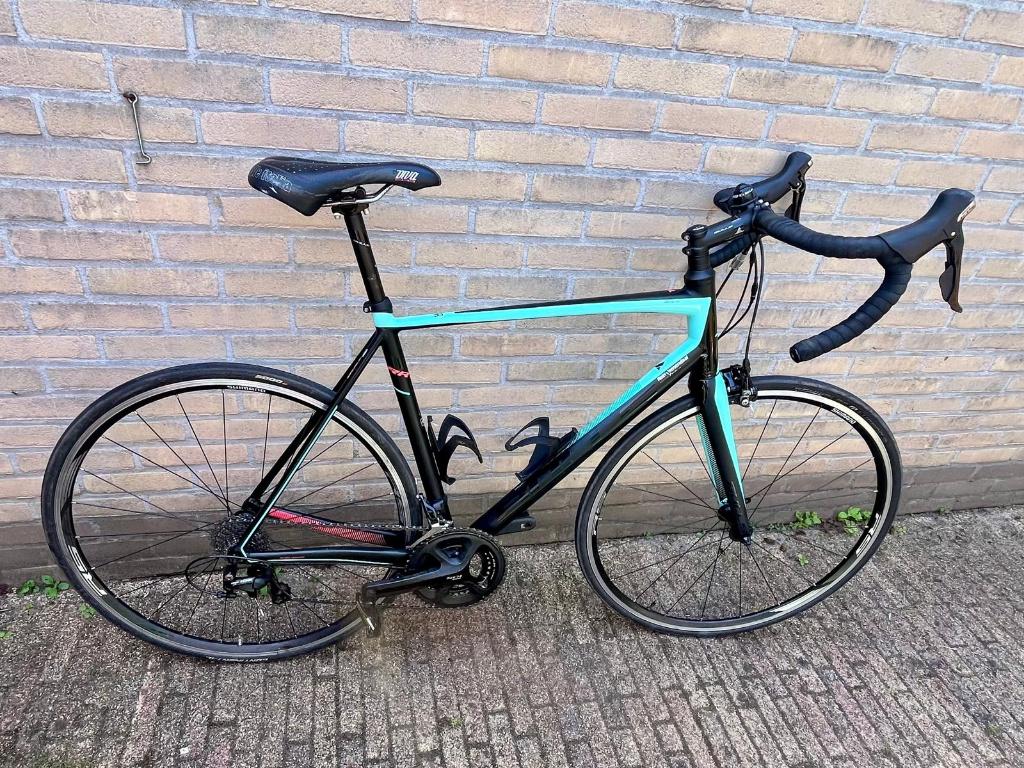 Bulls Night Falcon Dames racefiets zgan (zie advertentie), 28 inch, Velgrem, Aluminium, Zo goed als nieuw