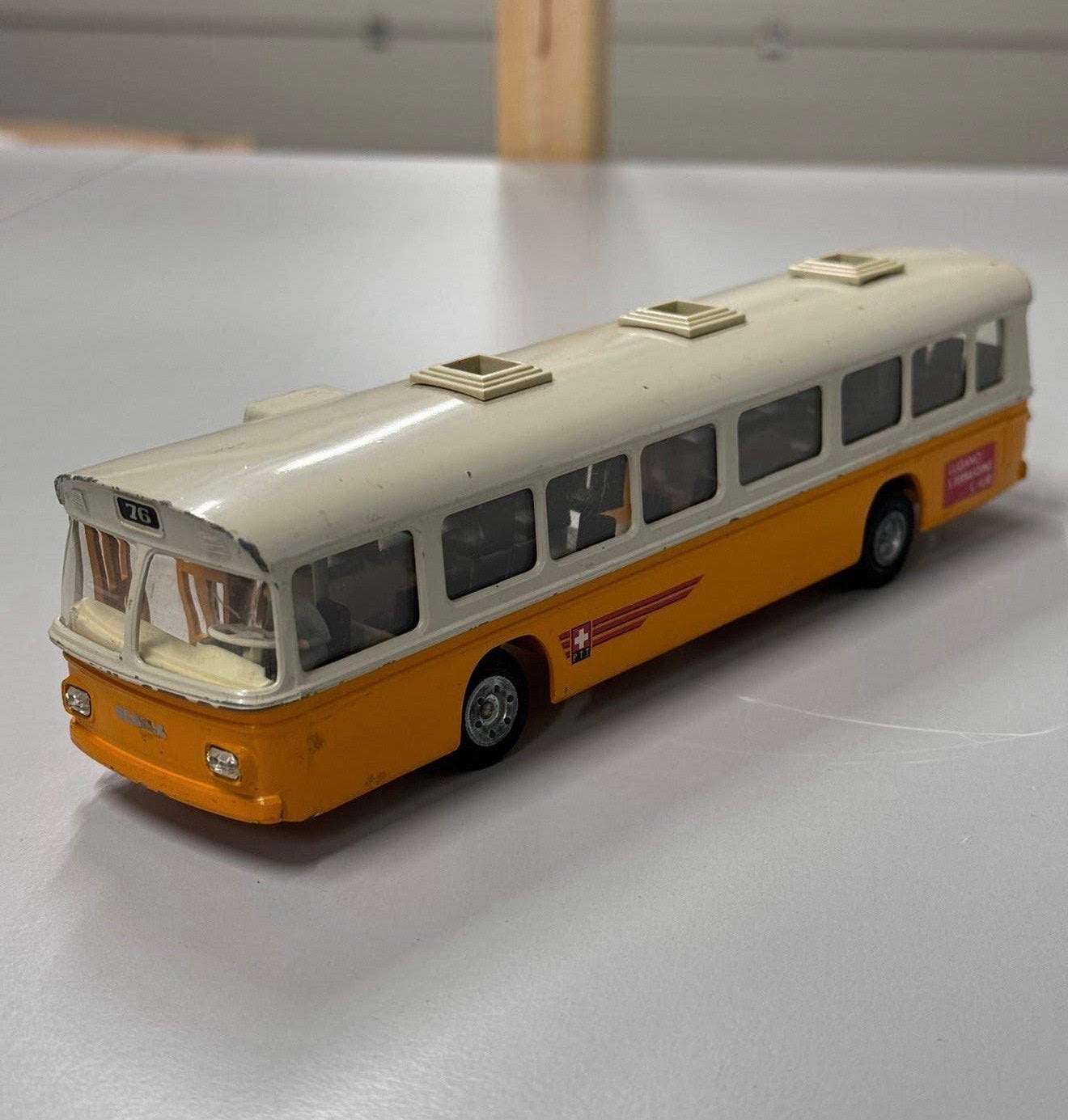 1960 Tekno Denmark Holland 851 Scania CR-76 City Bus 1:43, L, Zo goed als nieuw, Bus of Vrachtwagen, L