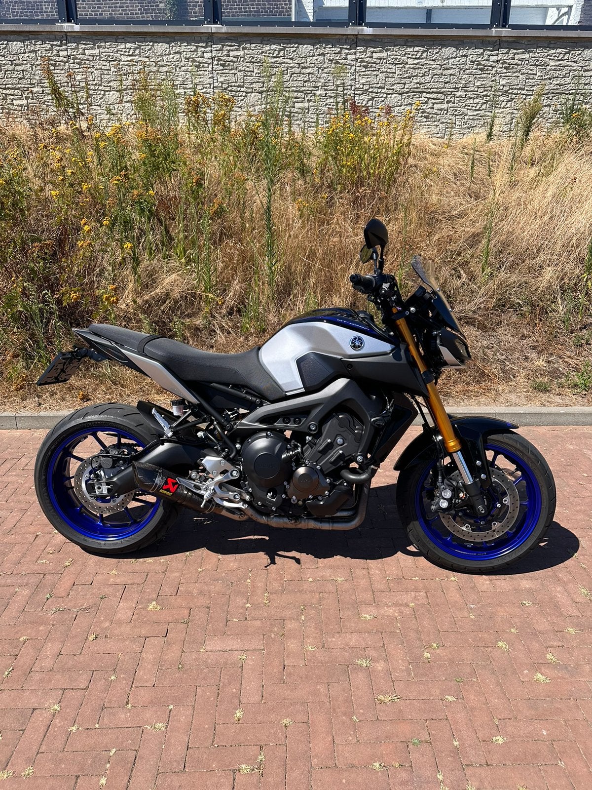 Yamaha MT-09-SP full akrapovic systeem, Motoren, Particulier, Naked bike