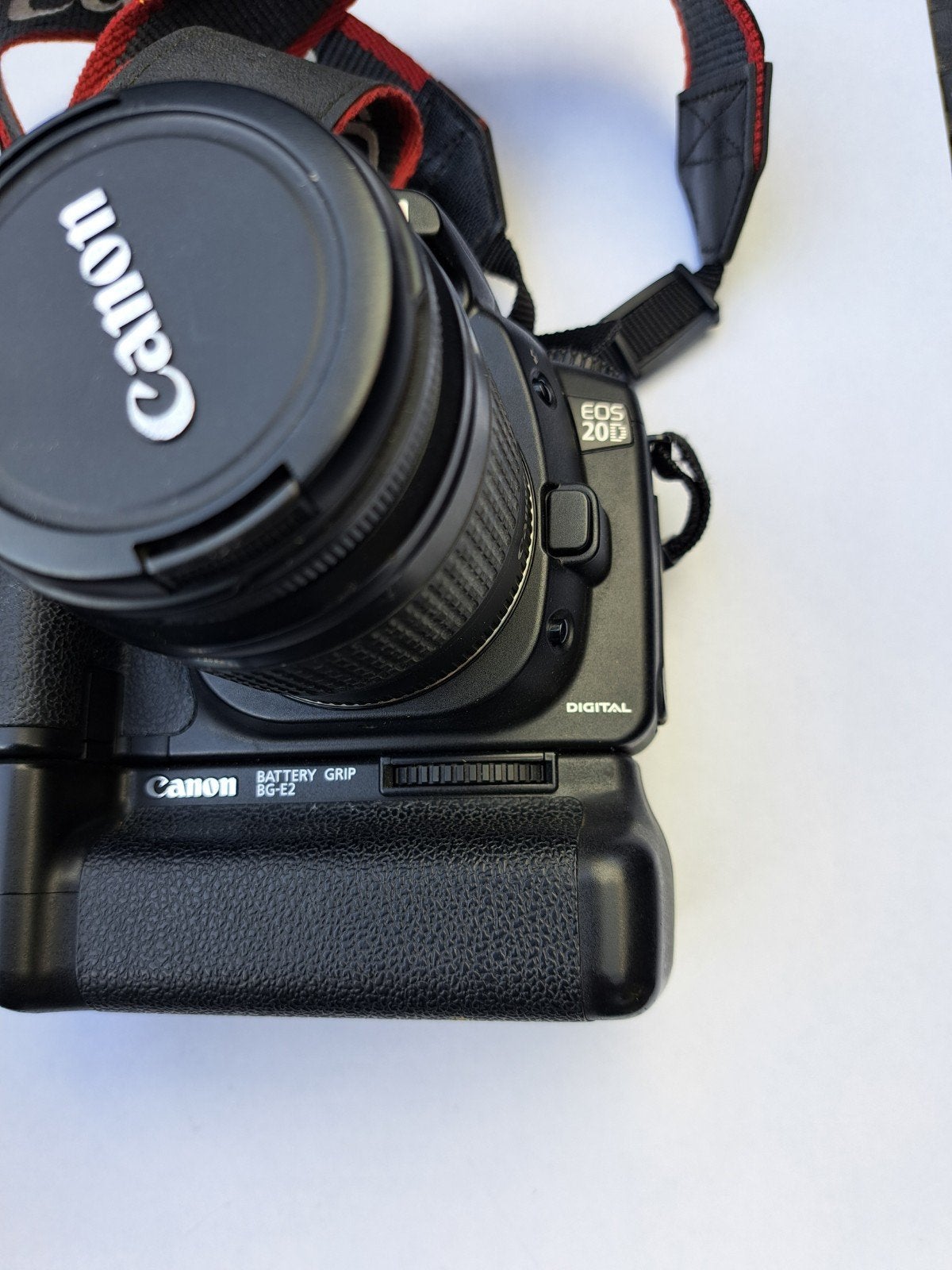 Canon EOS 20D Spiegelreflexcamera met lens en accessoires, Gebruikt, Spiegelreflex, Accu, Canon