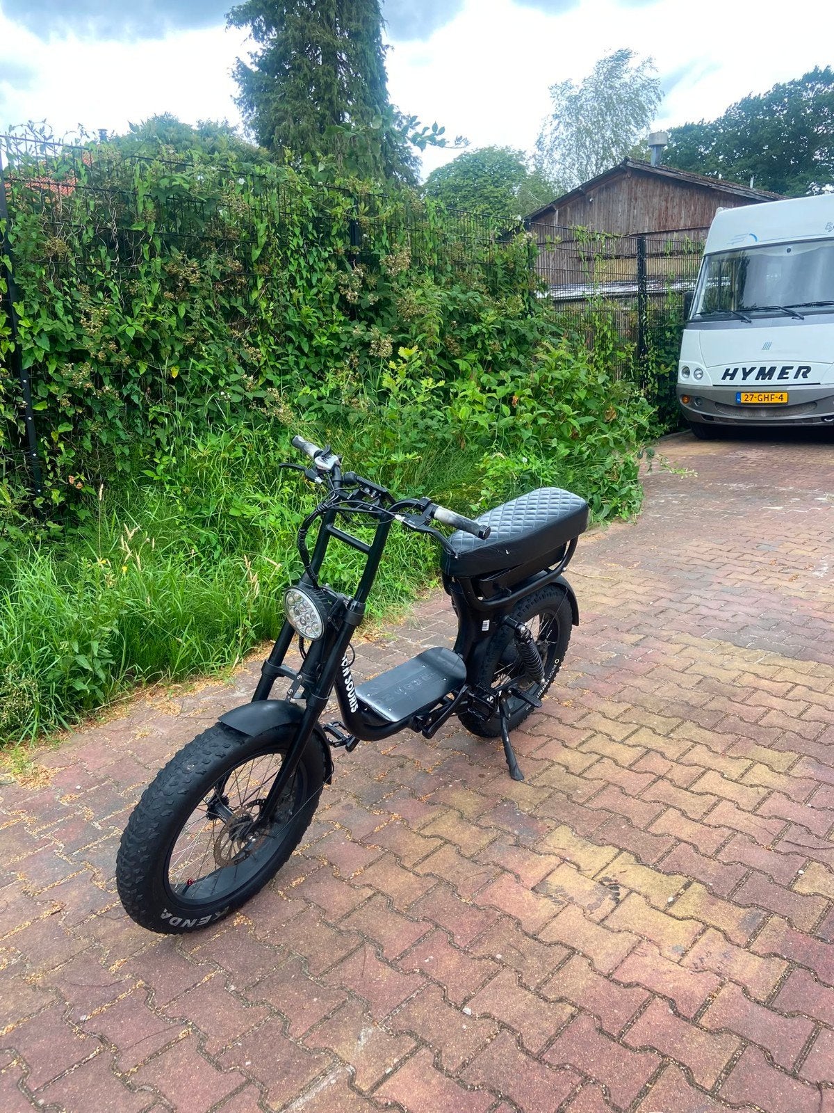 Don Souris all black Fatbike 2022, Ophalen, Zo goed als nieuw