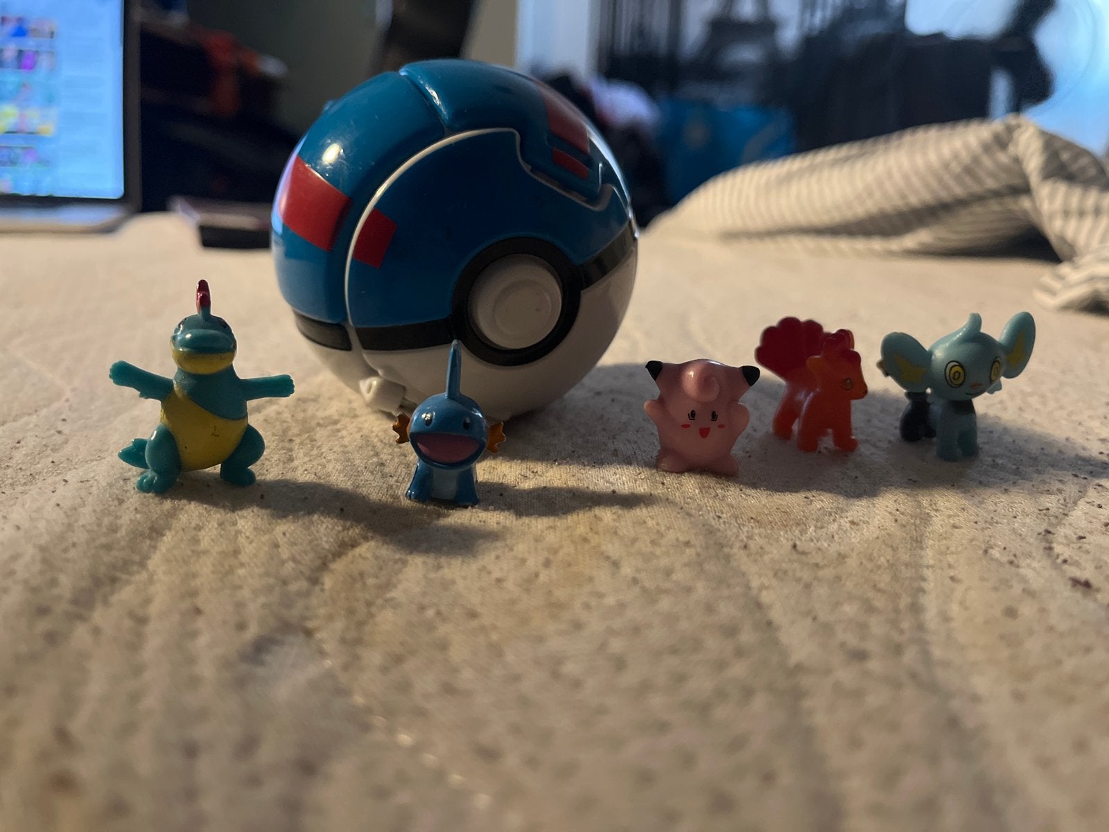 Speelbare Great Ball met Pokémon figuren, Ophalen of Verzenden, Zo goed als nieuw, Jongen of Meisje