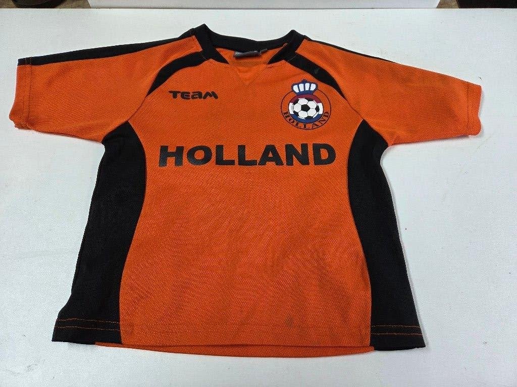 nederlands elftal 2x shirt (116-148), 1x broekje (116/122)., Ophalen of Verzenden, Zo goed als nieuw, Overige binnenlandse clubs