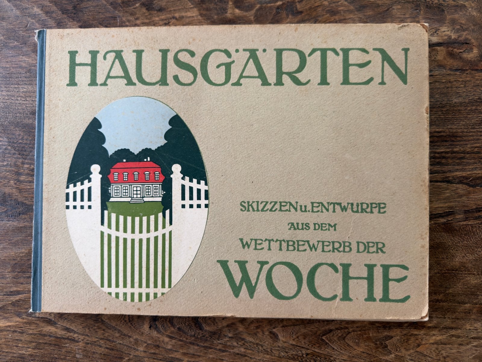Hausgärten – Skizzen und Entwürfe 1908 Jugendstil tuinen, Antiek en Kunst, Ophalen