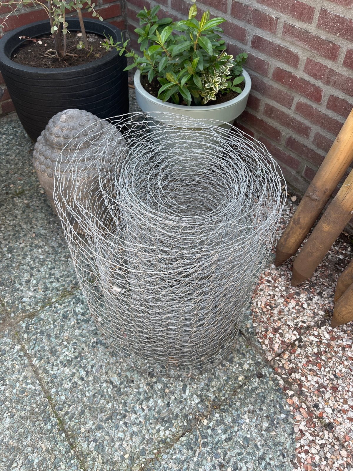 Kippengaas / Volièregaas - Nieuw rol, Tuin en Terras, Ophalen, Nieuw, 20 meter of meer, Gaas
