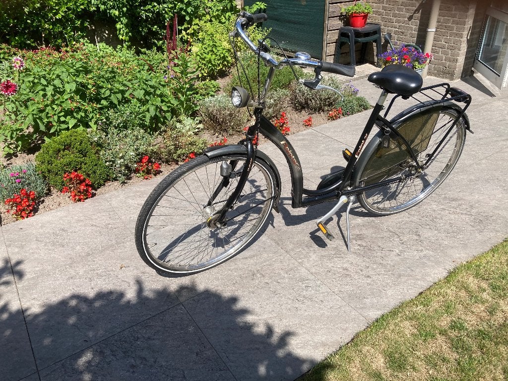 damesfiets met lage instap, Gebruikt, 47 tot 50 cm, Versnellingen, Trommelrem
