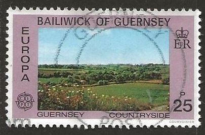 Guernsey 69, velden voor corne, Verzenden, Gestempeld
