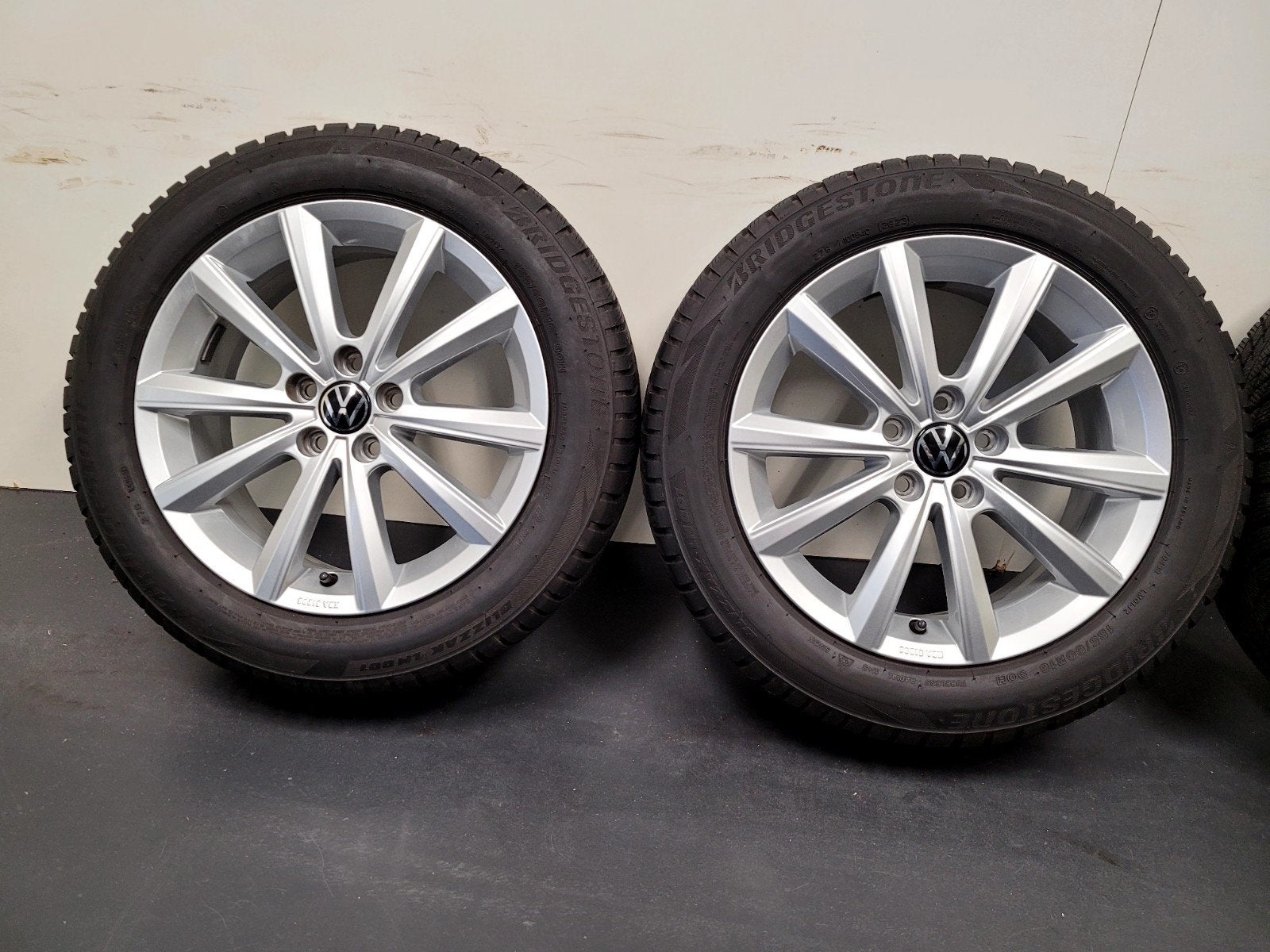 ZGAN 16 inch Vw polo velgen 185 60 16 winter 8mm seat skoda, Ophalen, Gebruikt, 16 inch, Banden en Velgen