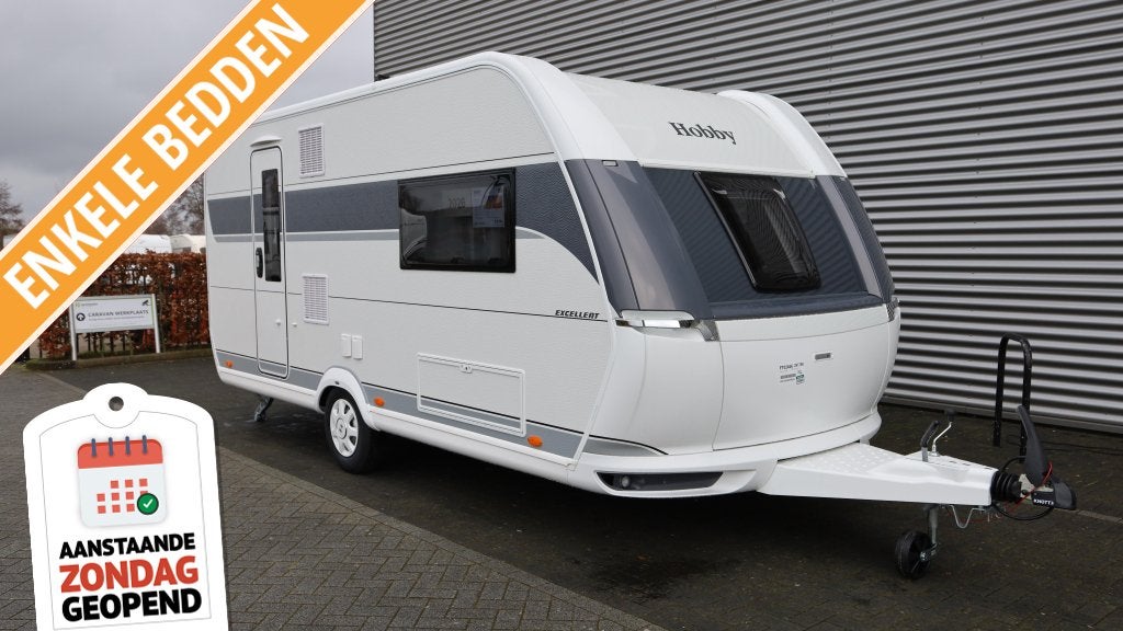 Hobby Excellent 460 SL 1500 kg as, Overige typen, Hobby, Bedrijf, Treinzit