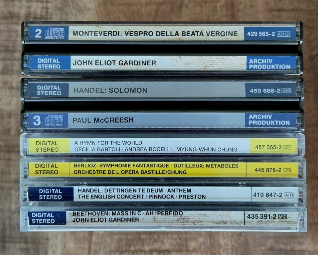 Klassieke muziek CD's - Archiv Production, Gebruikt, Boxset, Ophalen of Verzenden, Orkest of Ballet