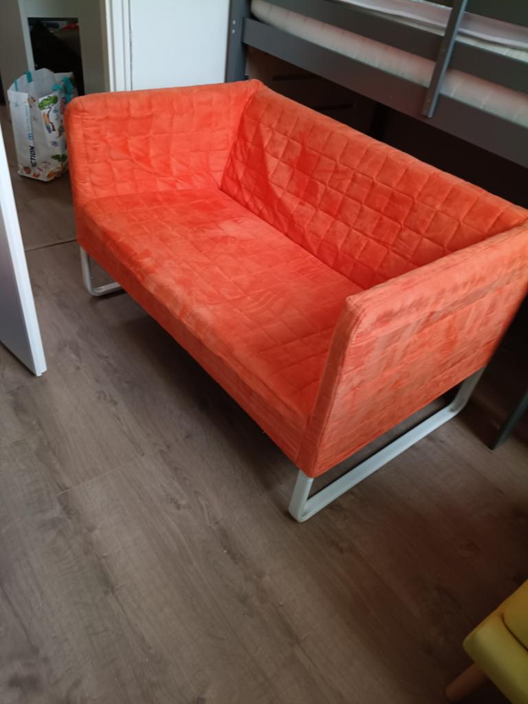 Bankje, Ophalen, Tweepersoons, 75 tot 100 cm, Zo goed als nieuw