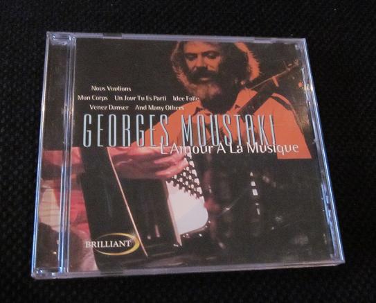 cd georges moustaki l' amour a la musique jou jour cousine &, Ophalen of Verzenden, Zo goed als nieuw