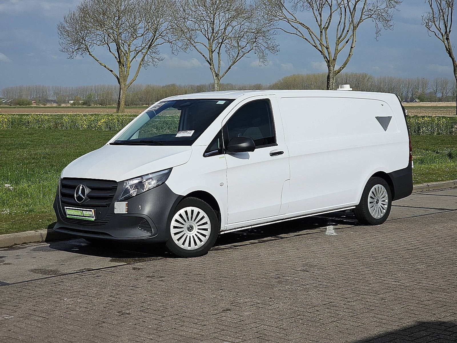 MERCEDES-BENZ VITO 110 veba box xl euro6, Elektrische buitenspiegels, Gebruikt, Euro 6, Wit