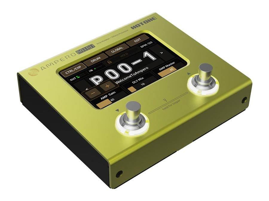 Hotone MP-50 Ampero Mini Amp Effects Processor Mustard, ., Overige typen, Nieuw, Ophalen of Verzenden