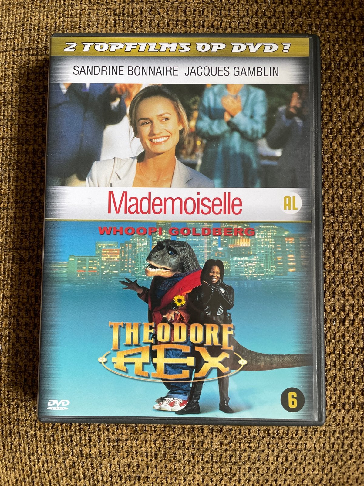 Mademoiselle & Theodore Rex - 2 Topfilms op 1 DVD, Engels, Nederlands, Ophalen of Verzenden, Zo goed als nieuw