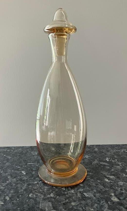 Daum Nancy Champagne Karaf, circa 1920, Antiek en Kunst, Antiek | Glas en Kristal, Ophalen