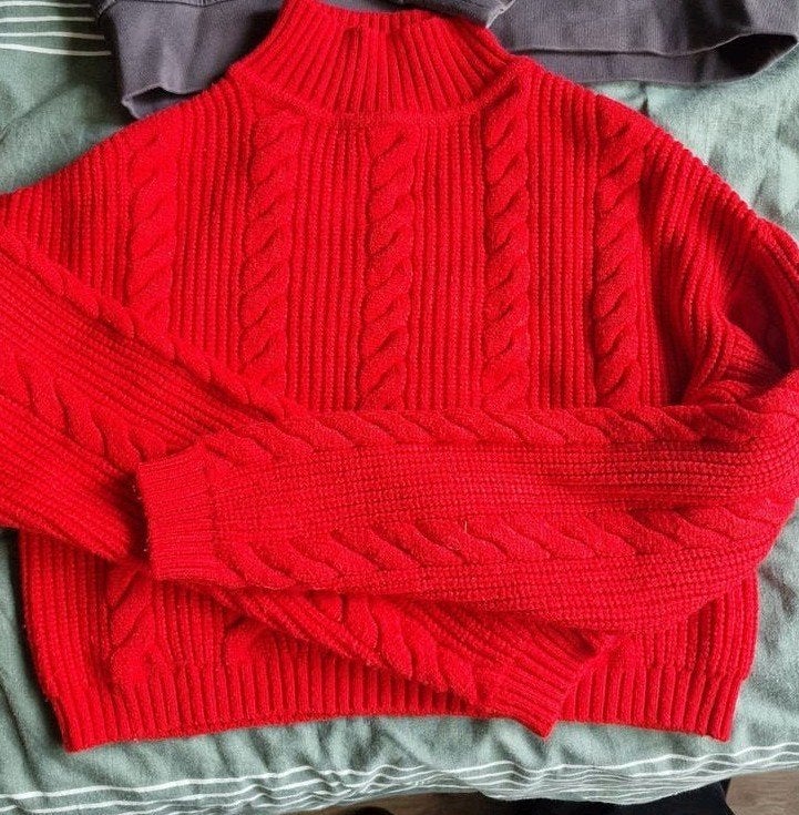 Kort model trui Amy&Ivy, rood, echt zgan!, maat xxs 13 jaar, Ophalen of Verzenden, Zo goed als nieuw, Meisje, Trui of Vest