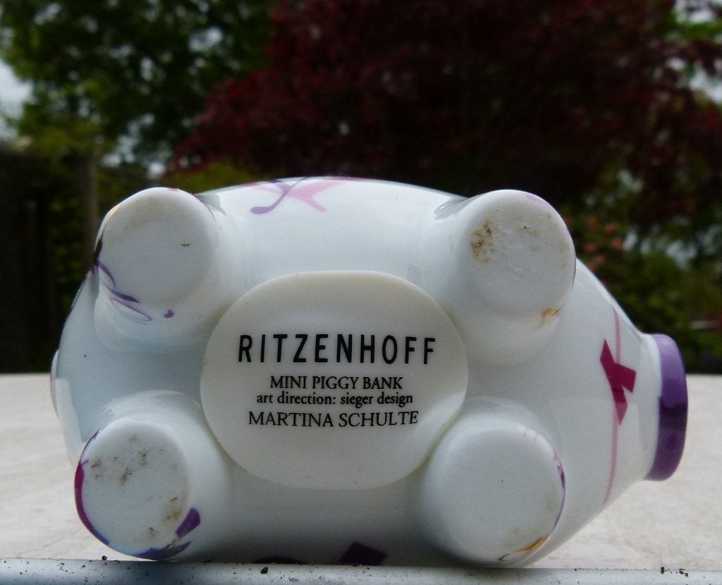 Ritzenhoff Piggy Bank /Sweet Animals Mok/ Little Darling K+S, Overige merken, Nieuw, Ophalen of Verzenden, Overige stijlen