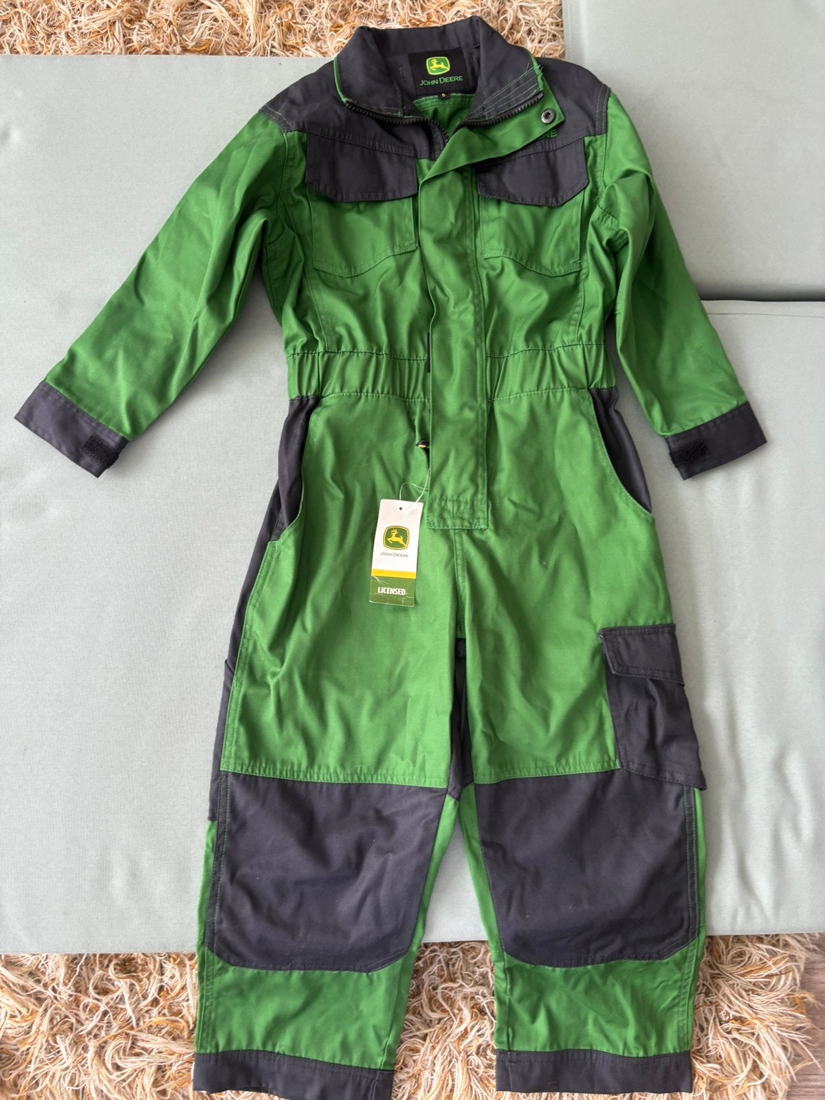 John Deere kinderoverall groen/zwart maat 6, Ophalen of Verzenden, Nieuw