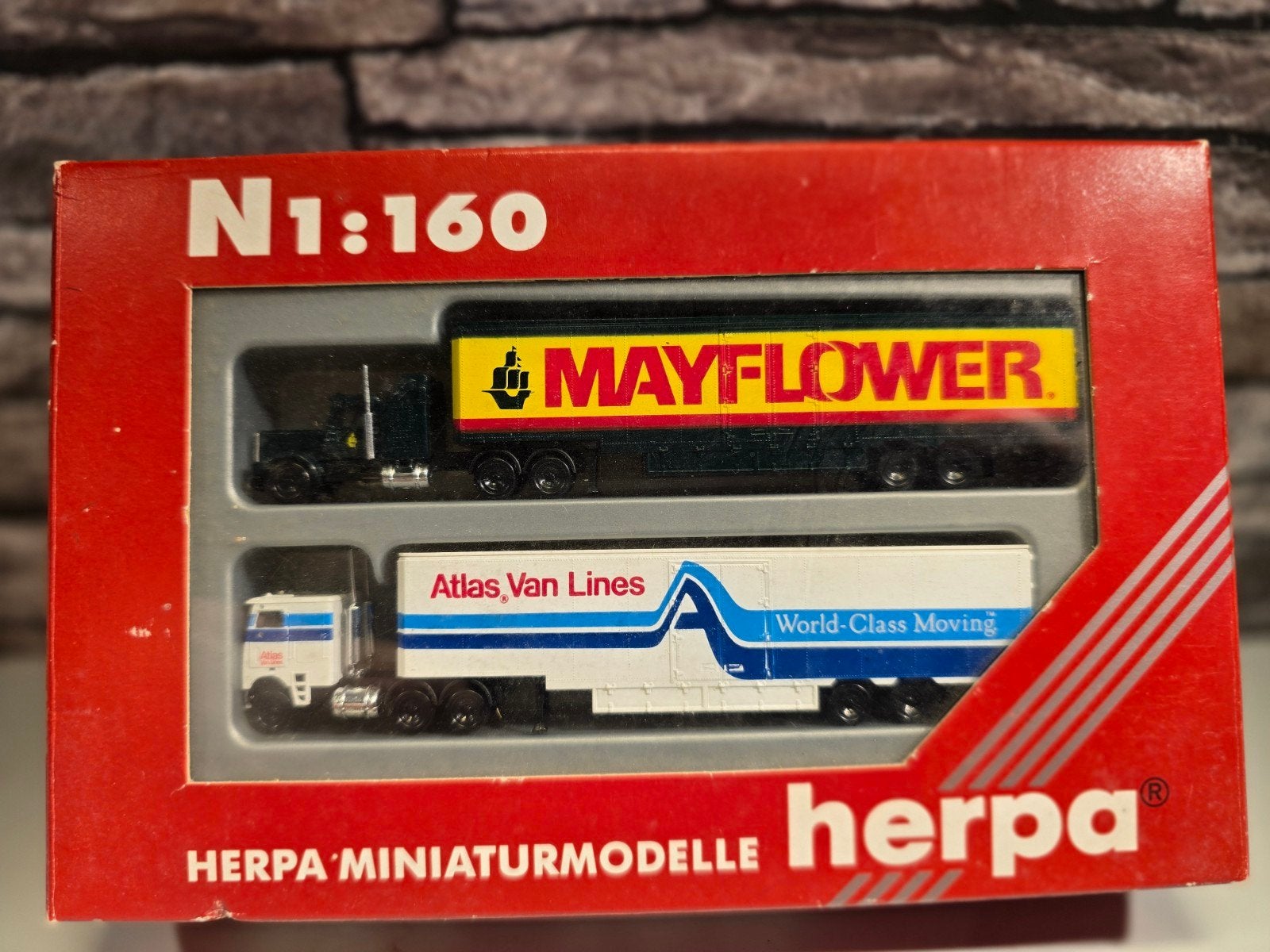 herpa us trucks Amerikaanse vrachtwagens N spoor trein 1:160, Ophalen of Verzenden, Nieuw, Overige typen, Overige merken