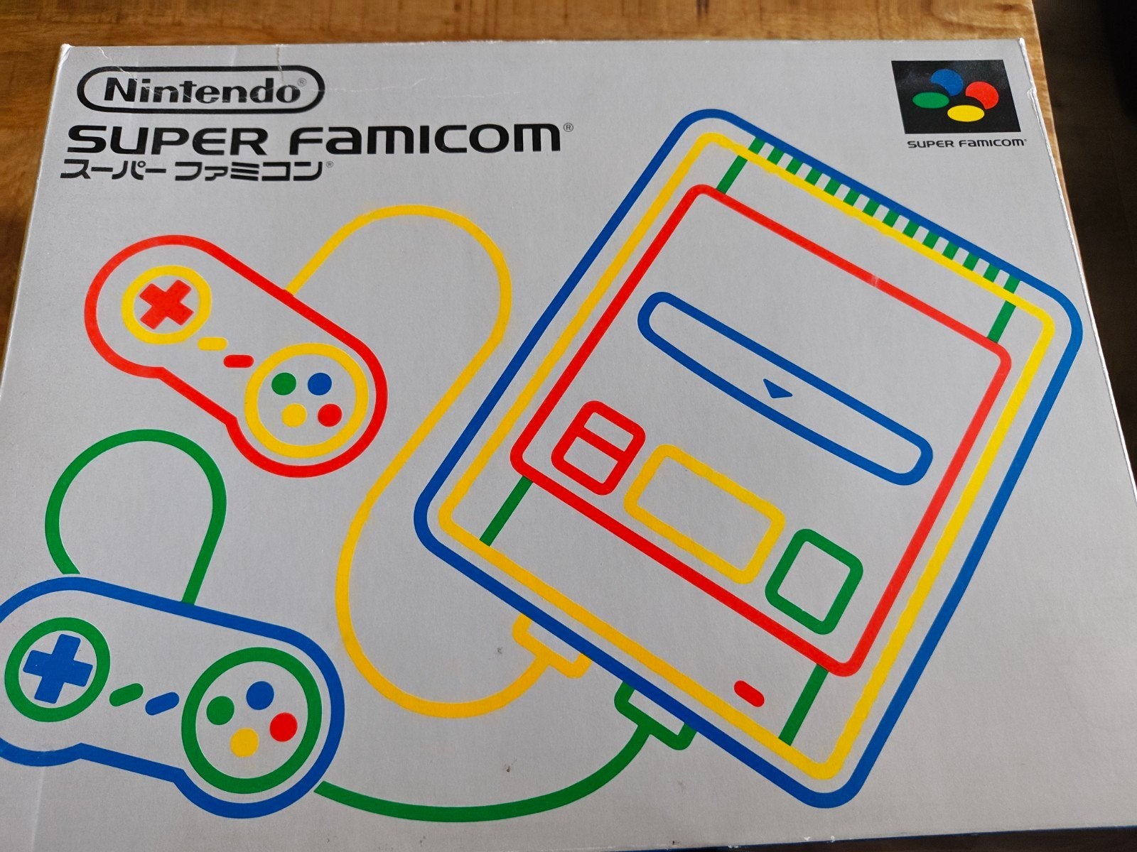 Nintendo Super Famicom - Complete in doos, Spelcomputers en Games, Ophalen of Verzenden, Zo goed als nieuw, Met 2 controllers