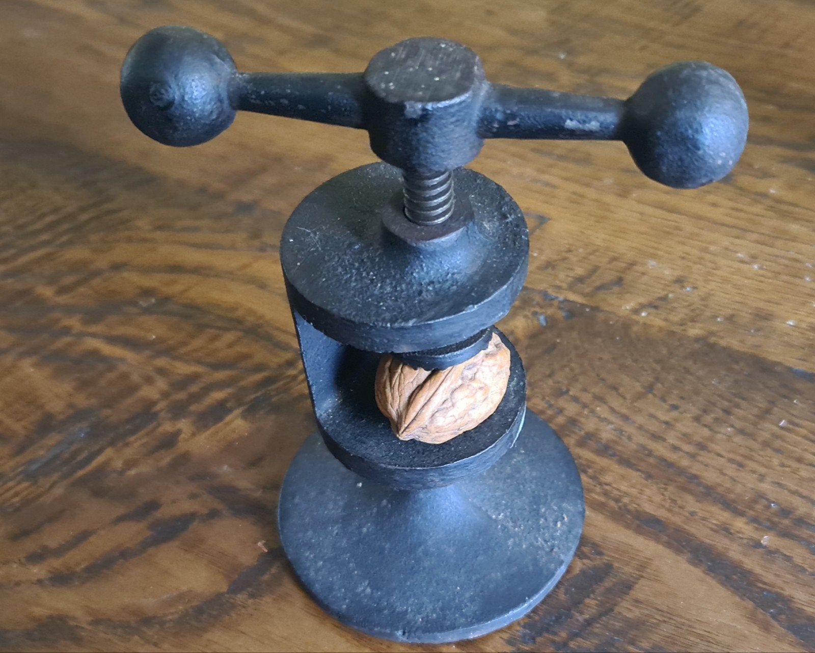 Vintage gietijzeren notenkraker, Ophalen of Verzenden
